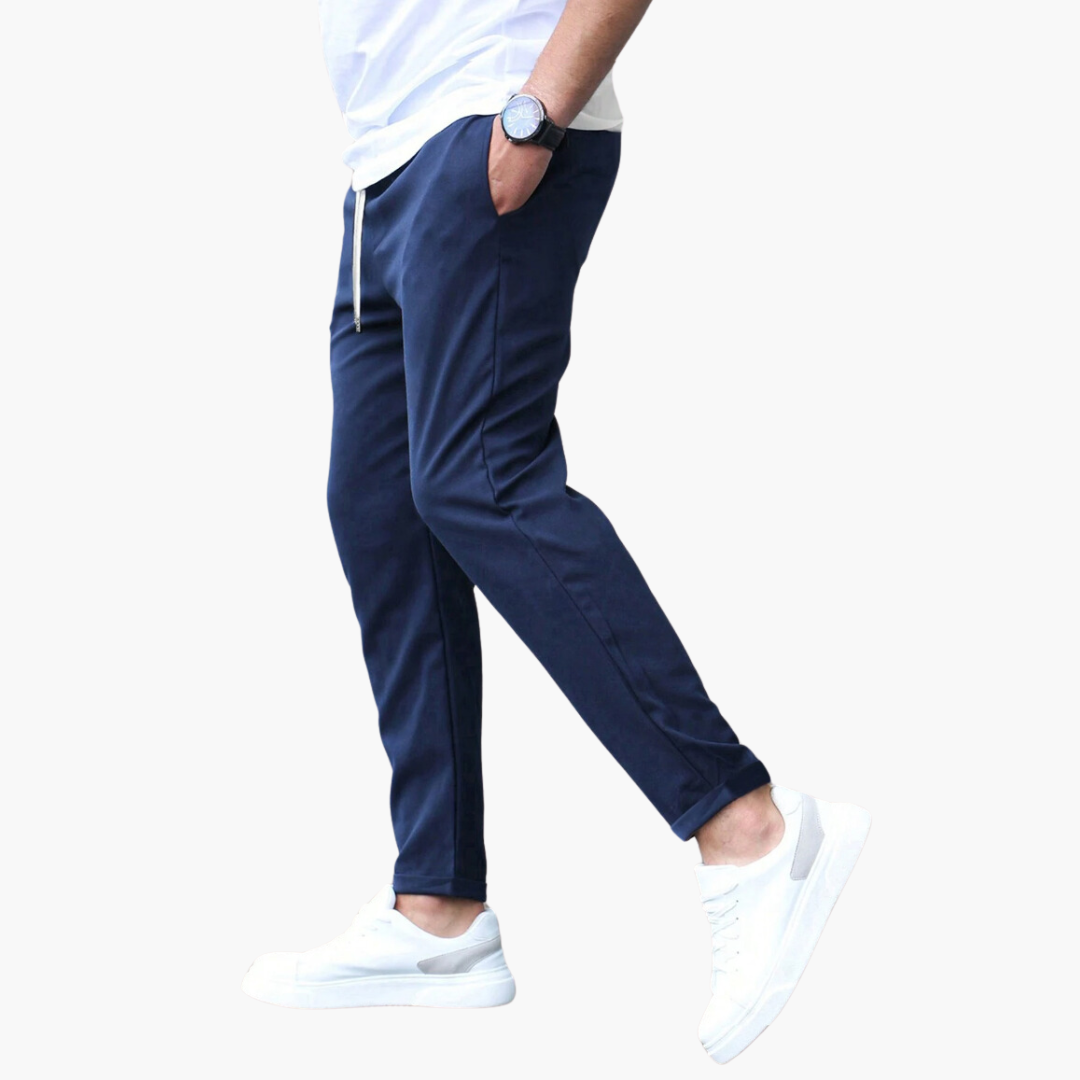 VINCENZO | PANTALON ÉLÉGANT AVEC ÉLASTIQUE