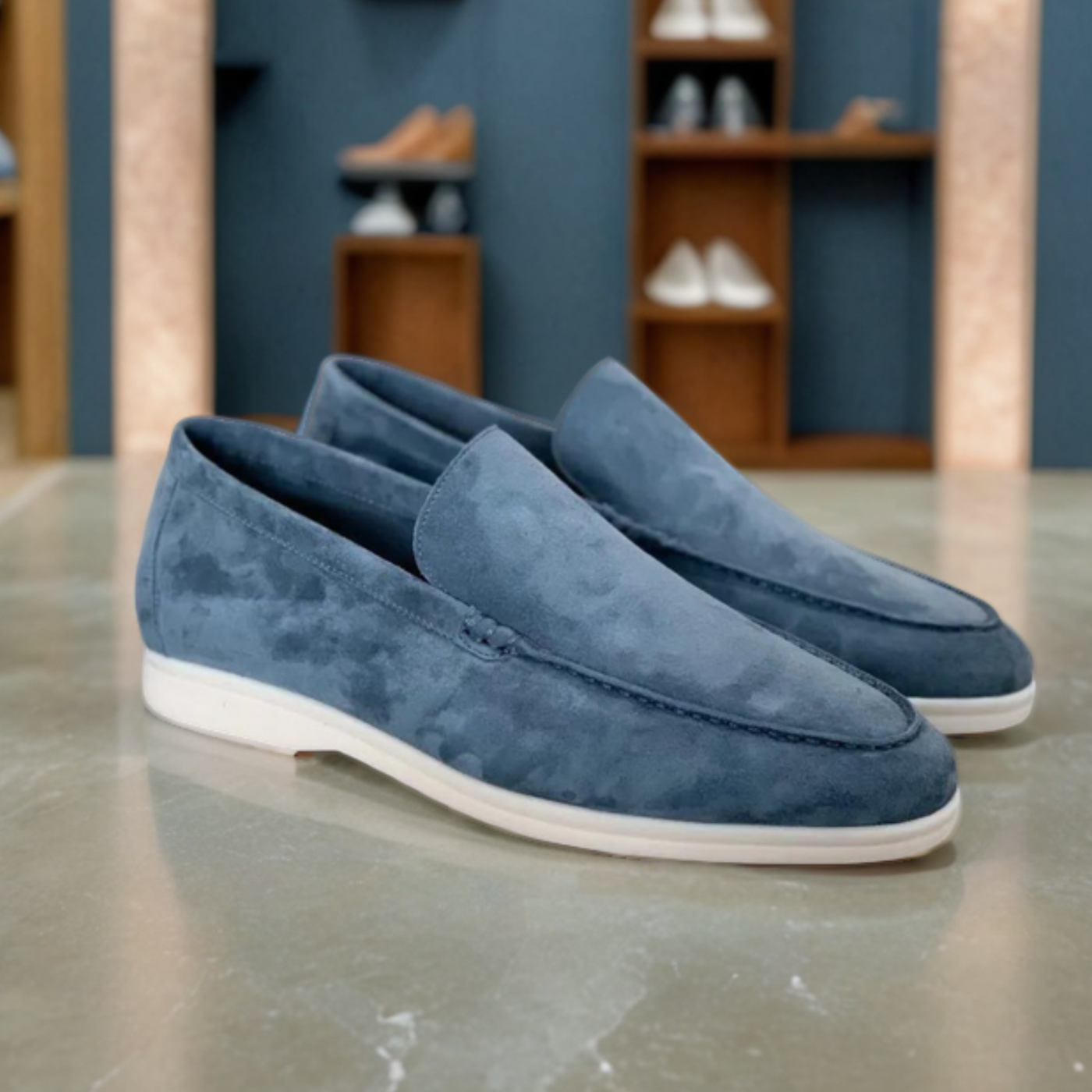 Mocassins en Suède Premium