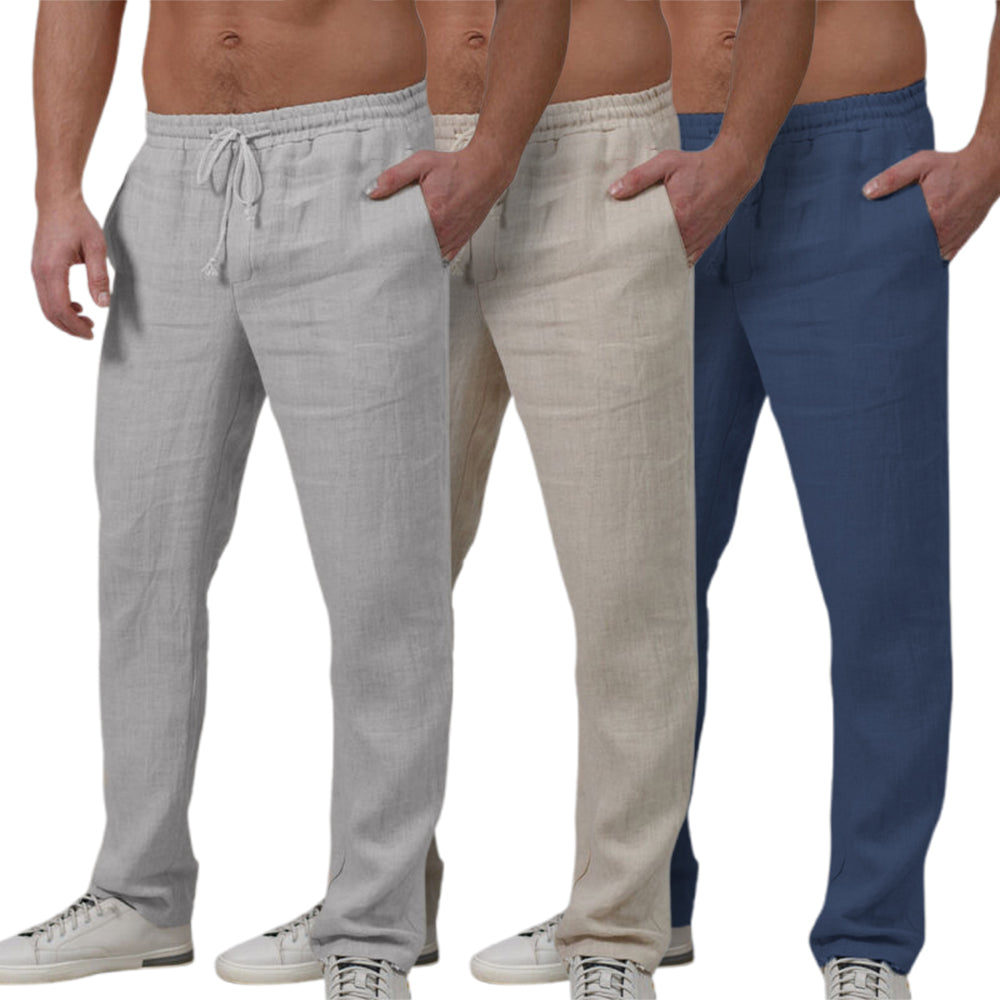 GIORGIO | PANTALON EN LIN LÉGER POUR HOMME