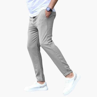 VINCENZO | PANTALON ÉLÉGANT AVEC ÉLASTIQUE