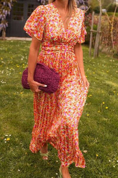Pauline - Robe Florale Romantique