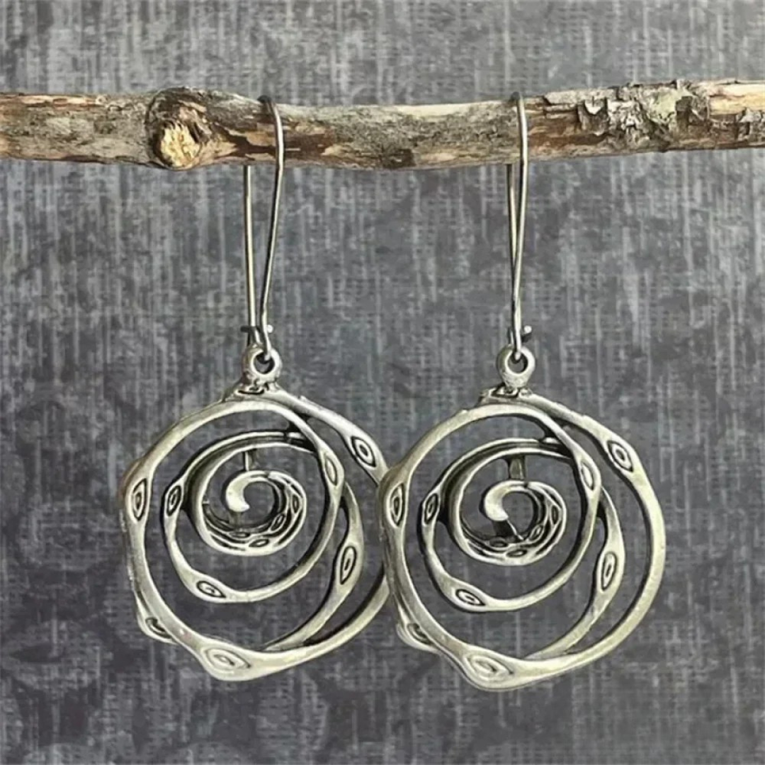 Boucles d'oreilles en argent vintage