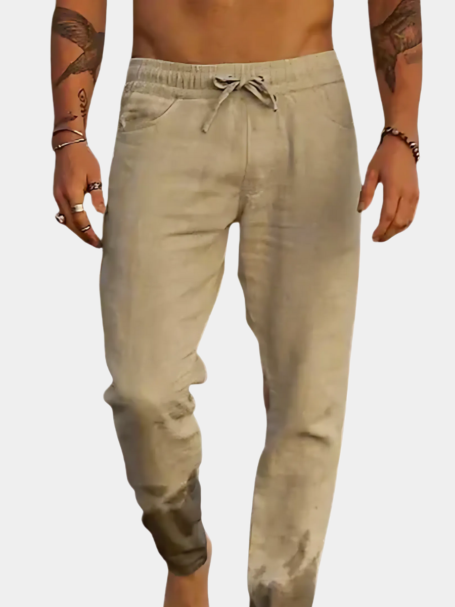 ROSSI ROMA | PANTALONS DE PLAGE EN LIN