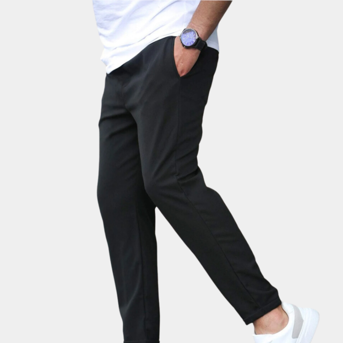 VINCENZO | PANTALON ÉLÉGANT AVEC ÉLASTIQUE