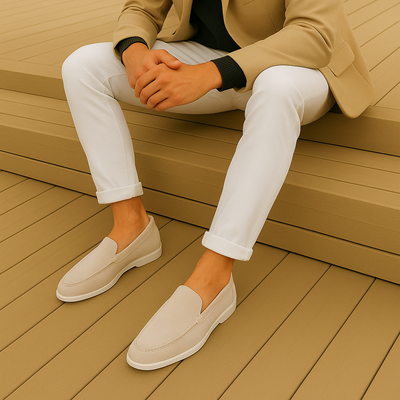 Mocassins en Suède Chic