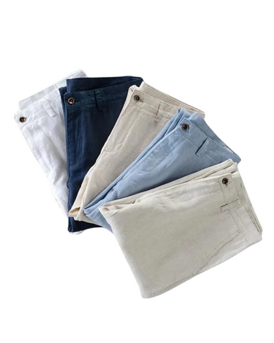 Pantalons en Lin Mykonos