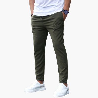 VINCENZO | PANTALON ÉLÉGANT AVEC ÉLASTIQUE