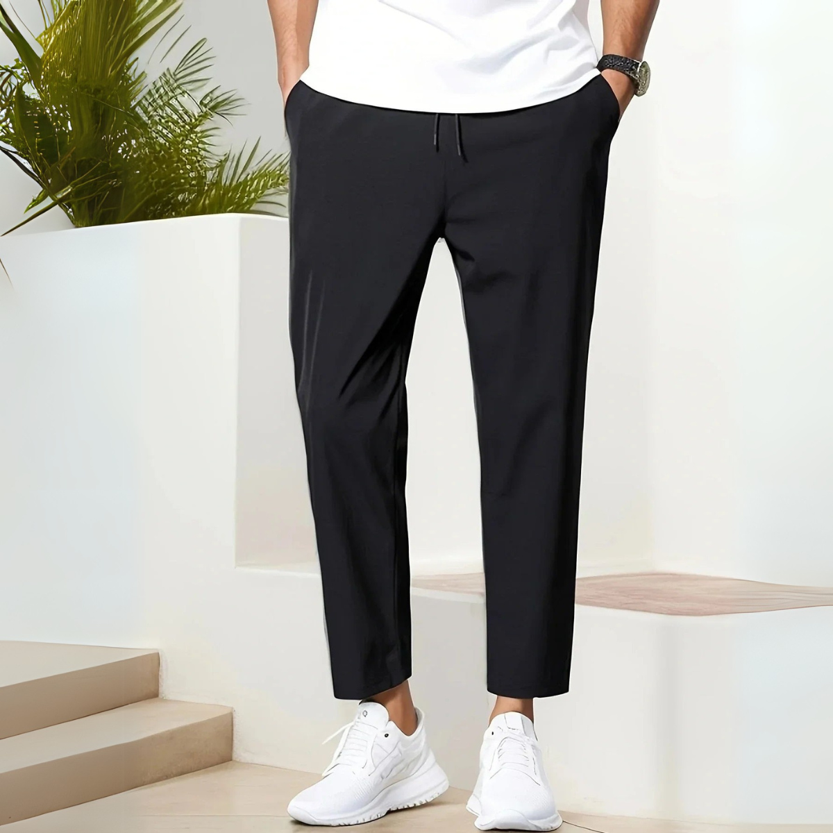 GIULIANO | PANTALON LÉGER ET LUXUEUX