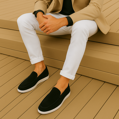 Mocassins en Suède Élégants