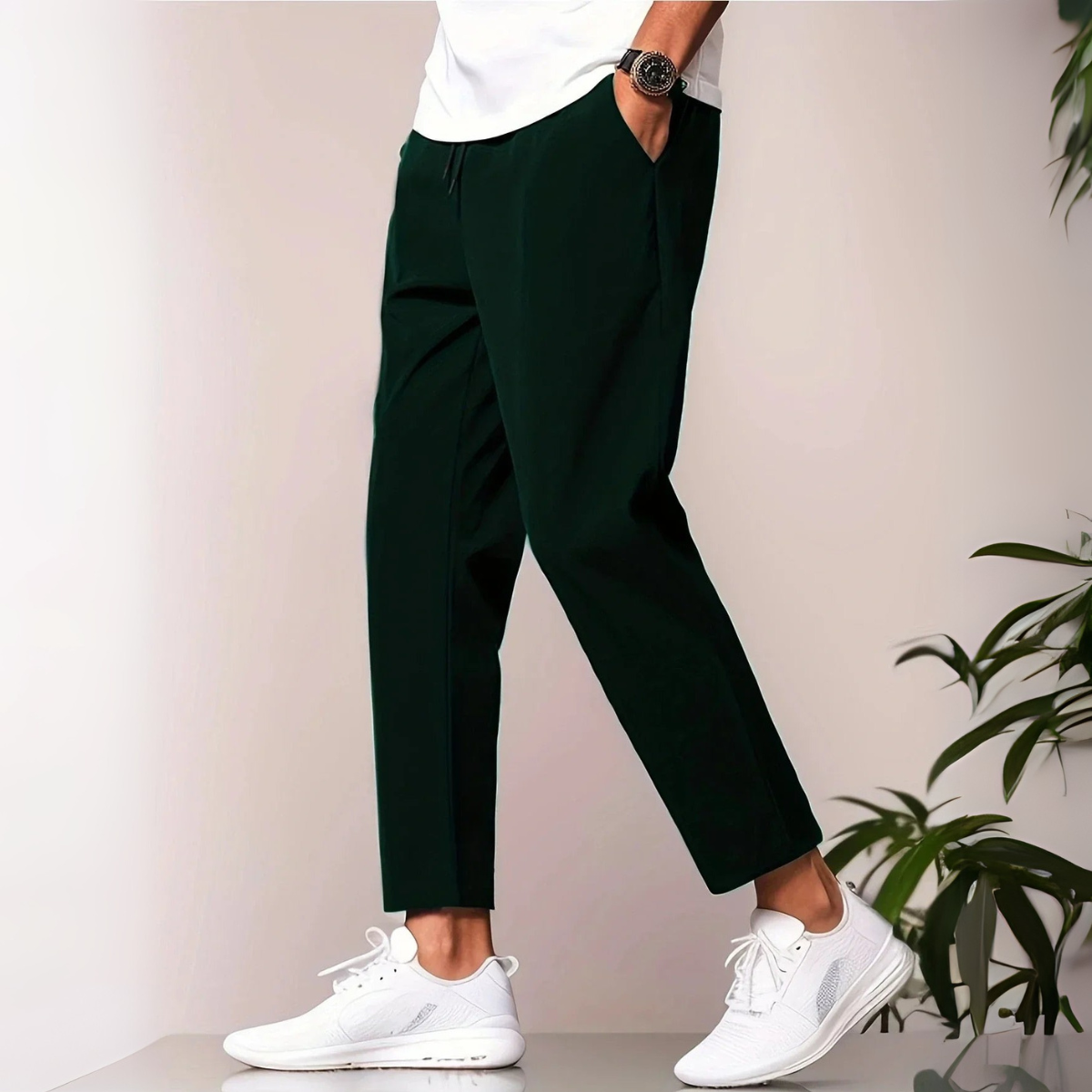 GIULIANO | PANTALON LÉGER ET LUXUEUX