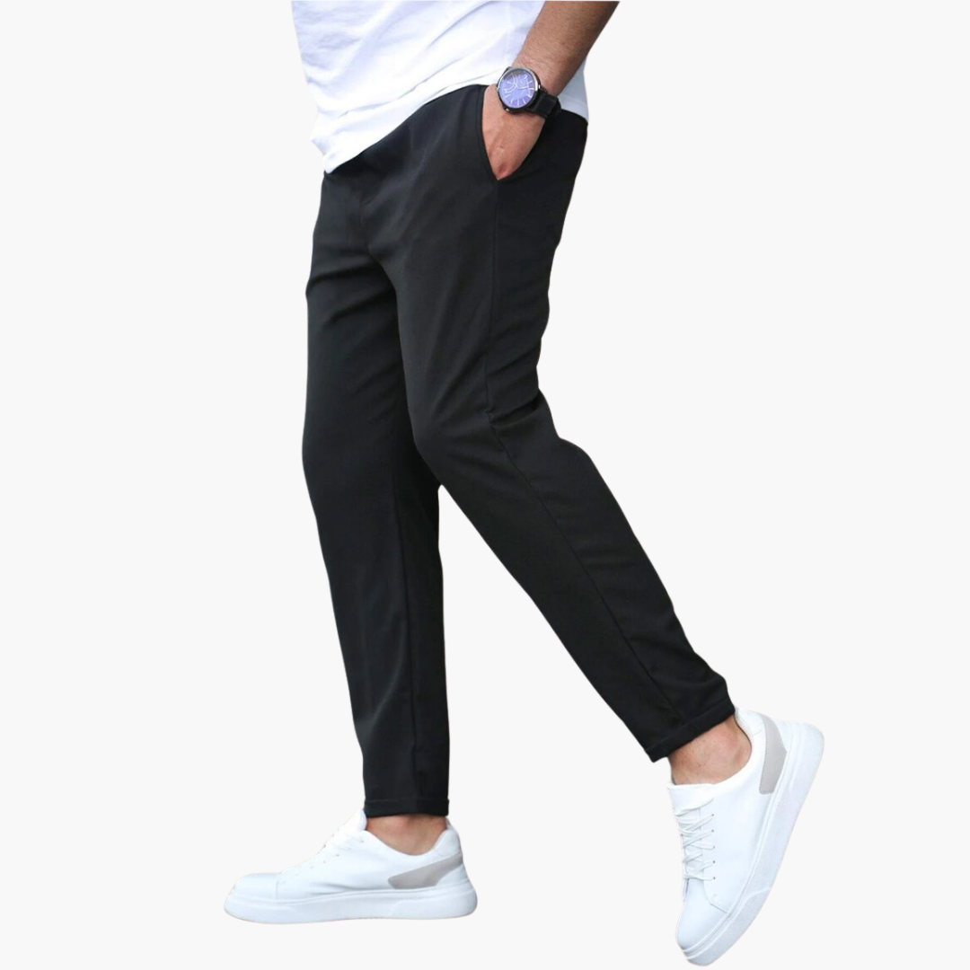 VINCENZO | PANTALON ÉLÉGANT AVEC ÉLASTIQUE
