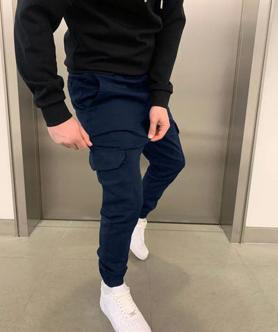 DAVIDE | PANTALONS CARGO JOGGER POUR HOMMES