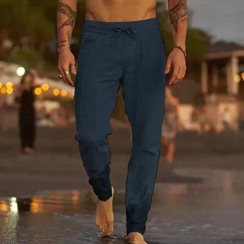 ROSSI ROMA | PANTALONS DE PLAGE EN LIN