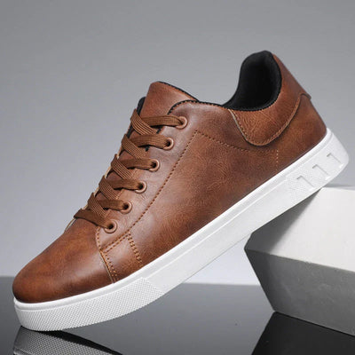 Baskets en Cuir Classiques Corrado