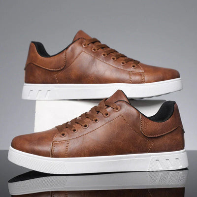 Baskets en Cuir Classiques Corrado