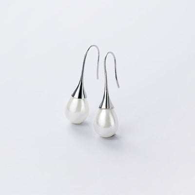 Boucles d'oreilles en forme de perle