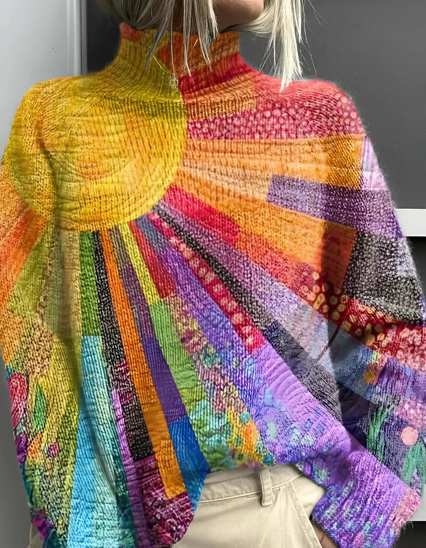 Ada - Pull Coloré Confortable