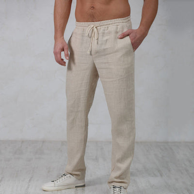 GIORGIO | PANTALON EN LIN LÉGER POUR HOMME