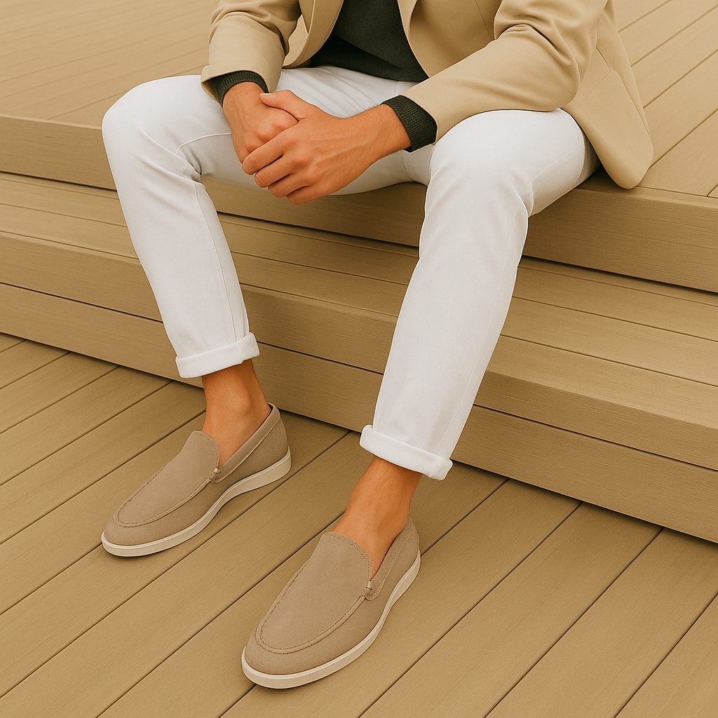 Mocassins en Suède Élégants