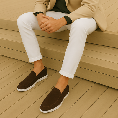 Mocassins en Suède Élégants