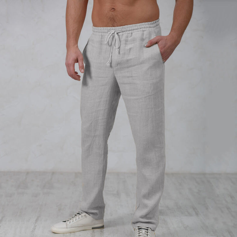 GIORGIO | PANTALON EN LIN LÉGER POUR HOMME