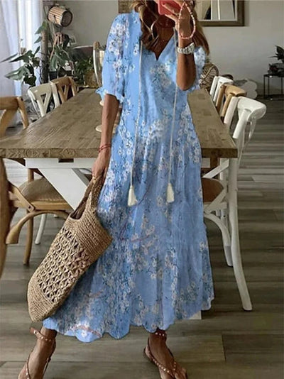 Colette - Robe Bohème Fluide